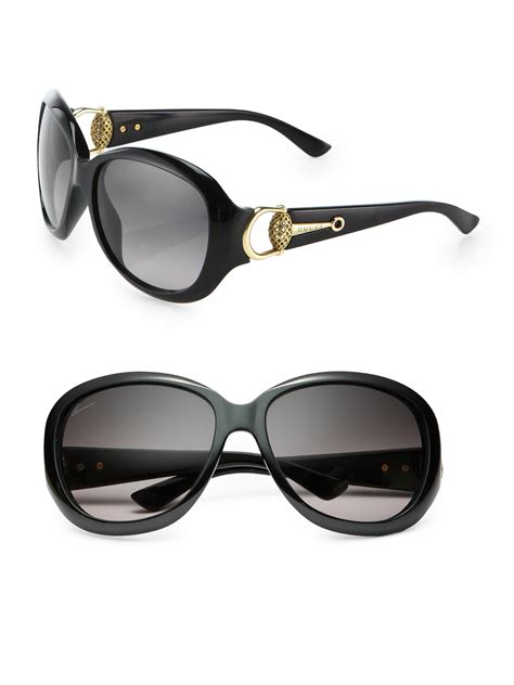 gucci leather wrap sunglasses|gucci vintage round sunglasses.